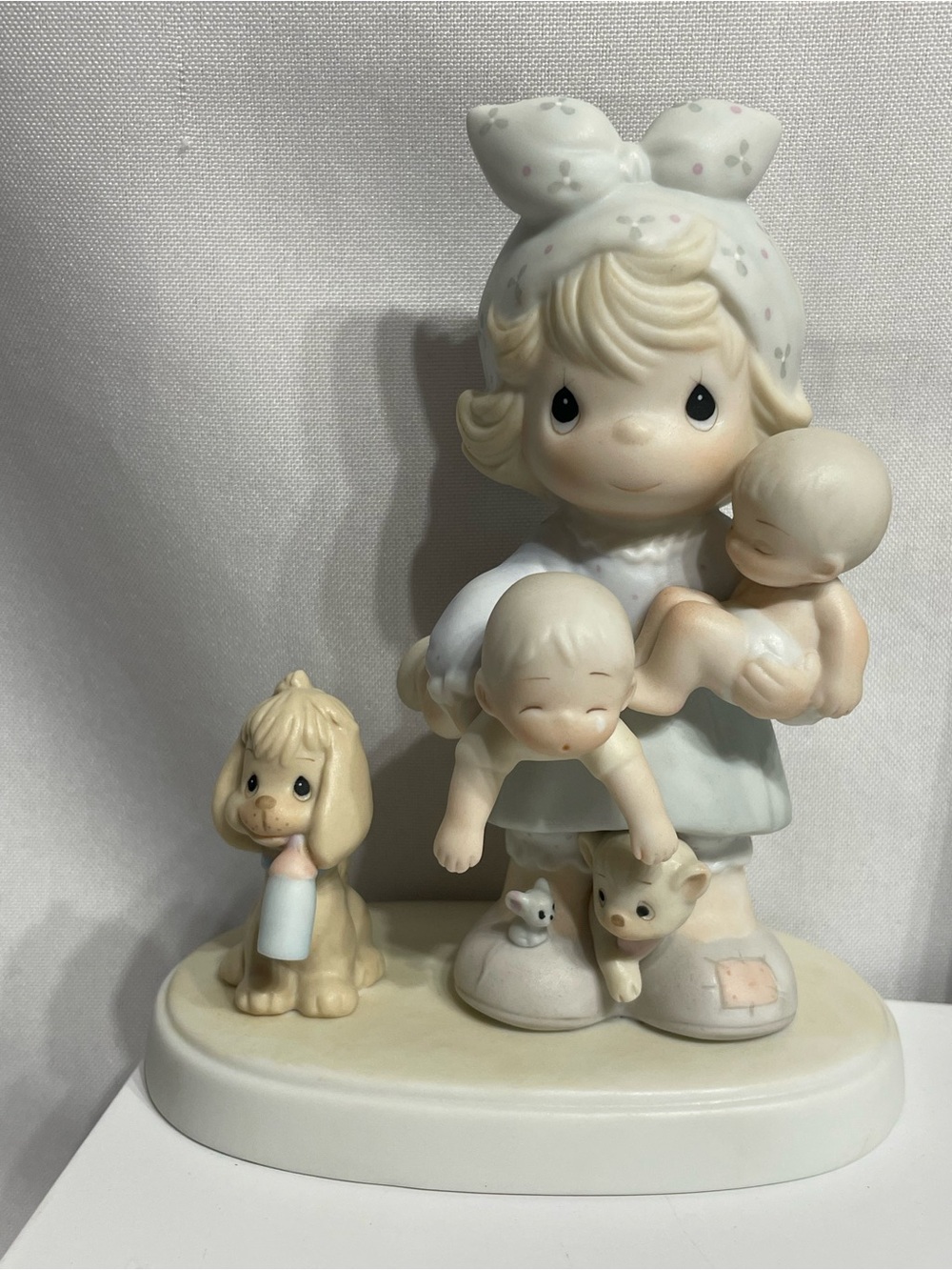 vintage Precious Moments Figurine "The Joy Of The Lord Is My Strength" (Model No